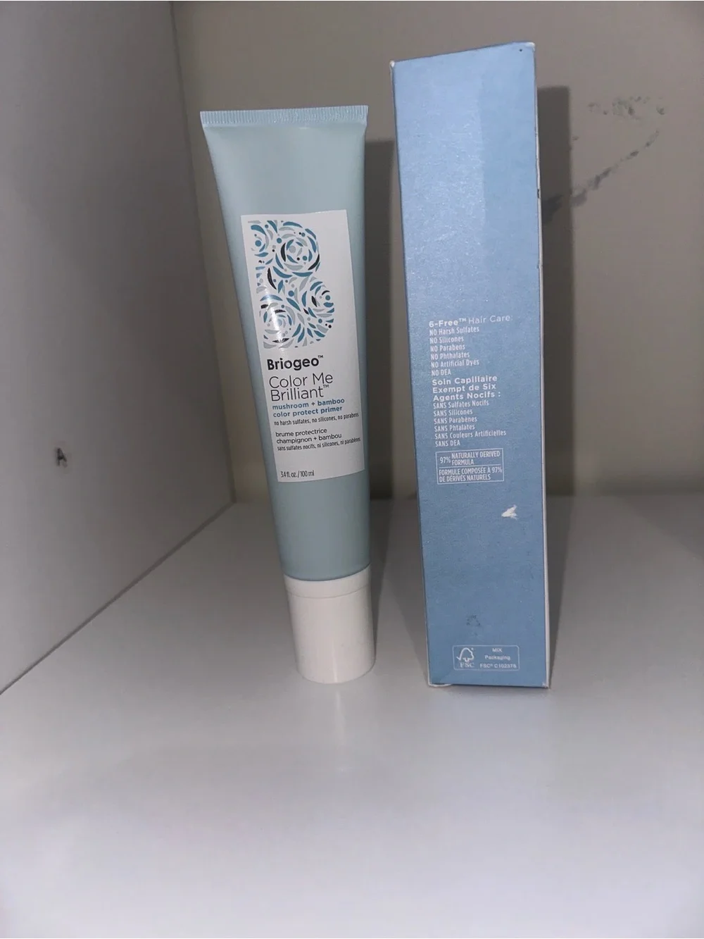 Briogeo Color Me Brilliant Primer in Light Blue